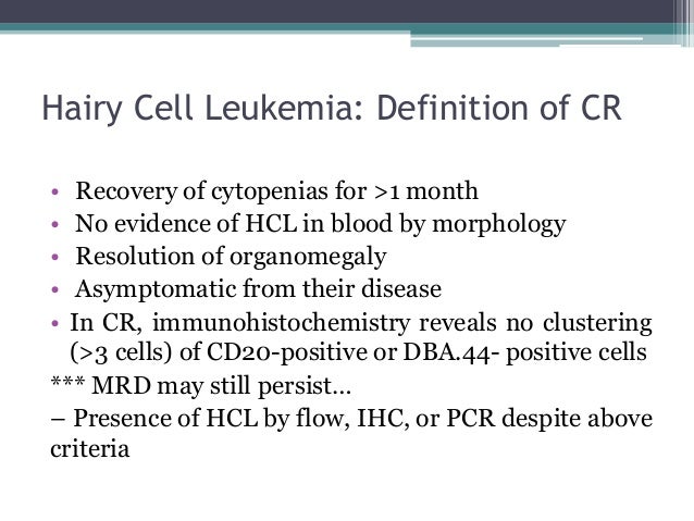 cause of hairy cell leukemia Cause of hairy cell leukemia